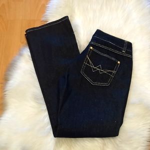 Wrangler Premium Patch with Gold  Denim Jeans
